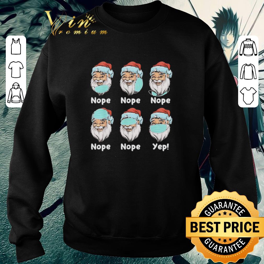 Hot Christmas 2020 Santa Wearing Mask Wrong Xmas shirt 3 Hot Christmas 2020 Santa Wearing Mask Wrong Xmas shirt