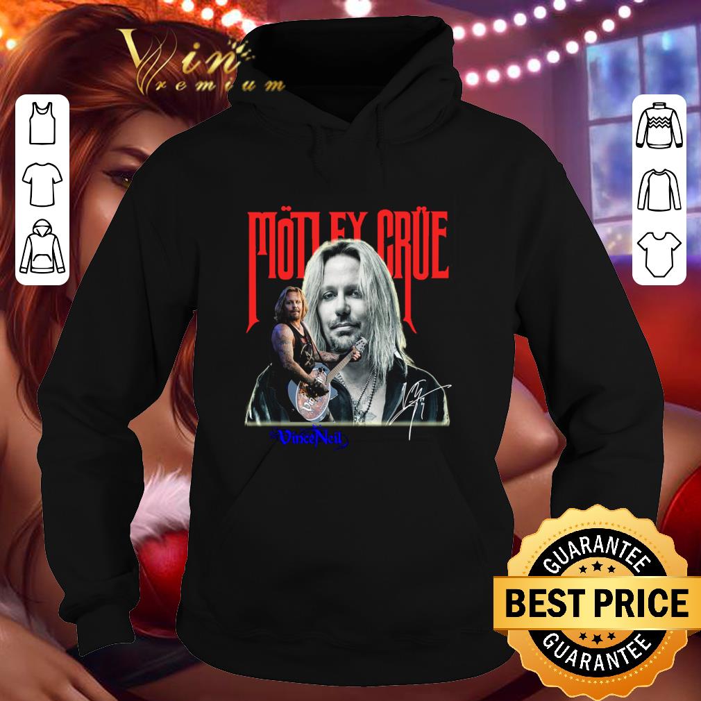 Motley Crue Vince Neil Main Vocalist Signature shirt