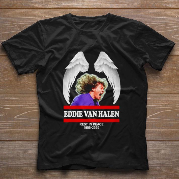 Eddie Van Halen Rest in peace 1955 2020 signature shirt Eddie Van Halen Rest in peace 1955 2020 signature shirt 1