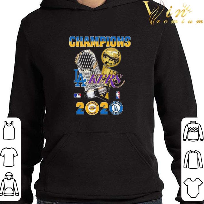 Champions Los Angeles Dodgers And Los Angeles Lakers 2020 shirt