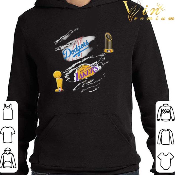 Los Angeles Dodgers And Los Angeles Lakers Inside Me shirt 3 Los Angeles Dodgers And Los Angeles Lakers Inside Me shirt