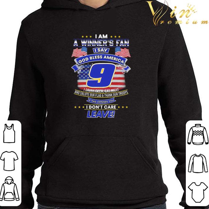 I Am A Winner’s Fan I Say God Bless America 9 I Drink Beer Eat Meat shirt