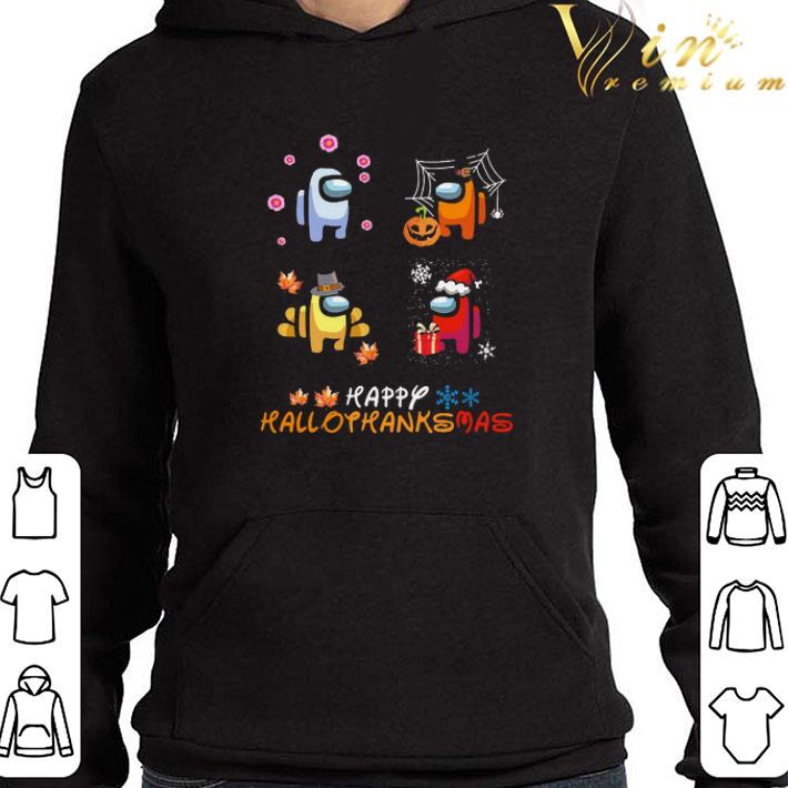 Among Us Happy Hallothanksmas shirt