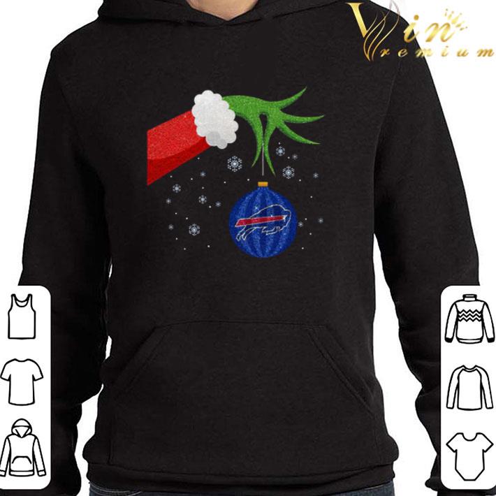 Hand The Grinch Holding Christmas 2020 Ornament Buffalo Bills Sweater shirt