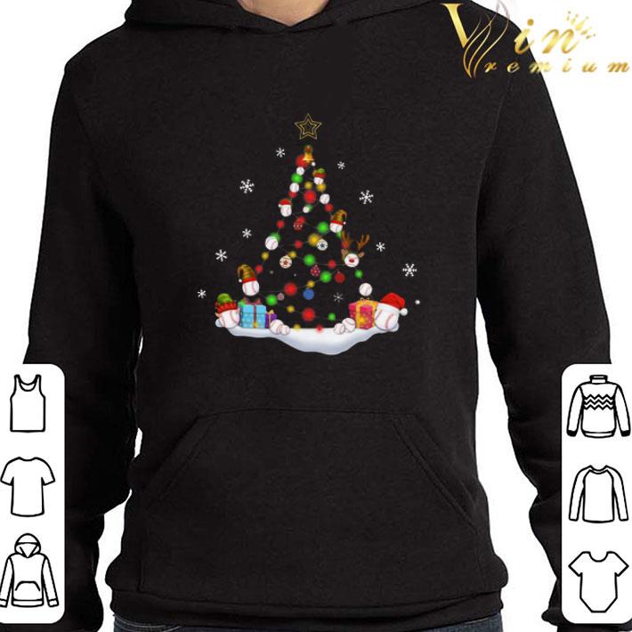 Baseball Tree Merry Christmas sweater