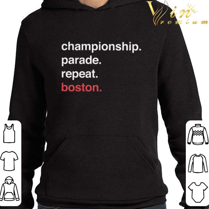 Championship Parade Repeat Boston shirt