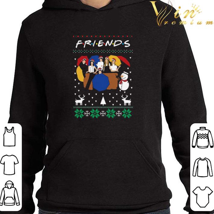 Friends And Snowman Christmas Ugly Sweater shirt