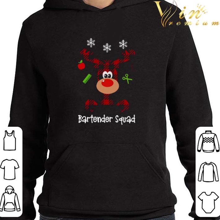 Reindeer Dispatcher Bartender Squad Christmas sweater