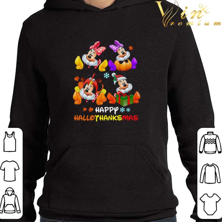 Minnie Mouse Happy Hallothanksmas shirt