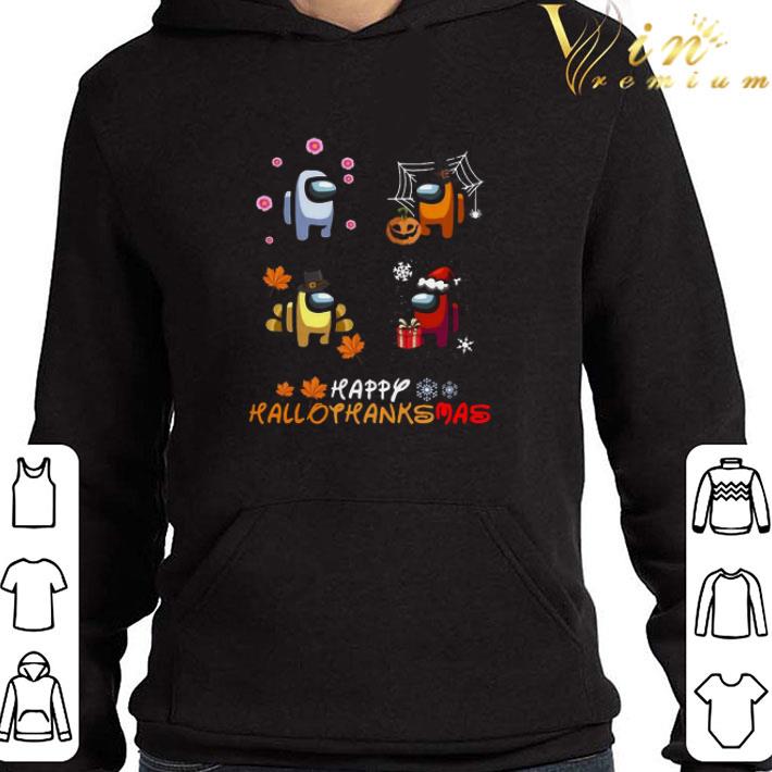 Impostor Among Us Happy Hallothanksmas shirt