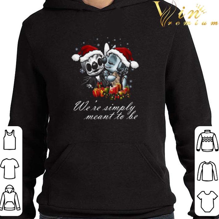 Jack Skellington And Sally We’re Simply Meant To Be Sweater shirt
