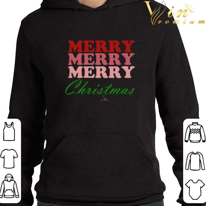 Merry Merry Merry Christmas sweater