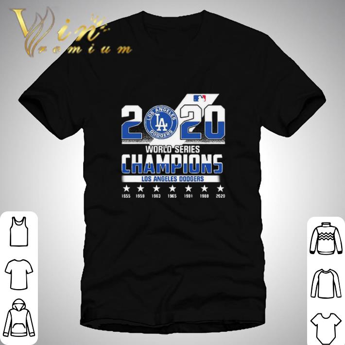 2020 World Series Champions Los Angeles Dodgers shirt 2020 World Series Champions Los Angeles Dodgers shirt 1