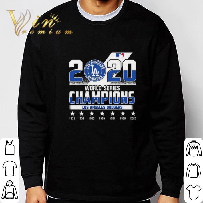 2020 World Series Champions Los Angeles Dodgers shirt 2020 World Series Champions Los Angeles Dodgers shirt 3