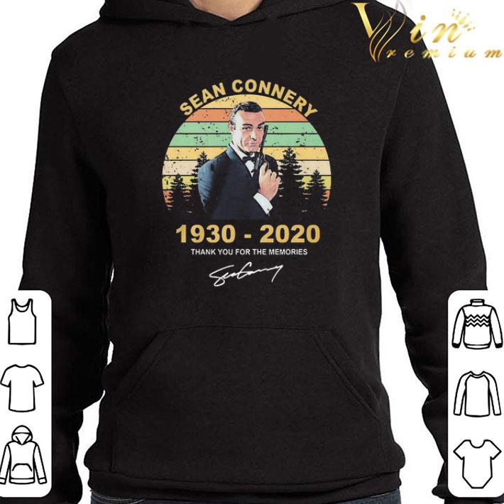 Sean Connery 1930 2020 Thank You For The Memories Signature shirt