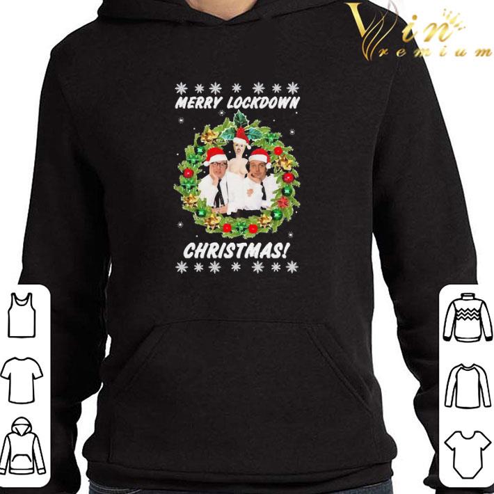 Bottom Merry Lockdown Christmas shirt