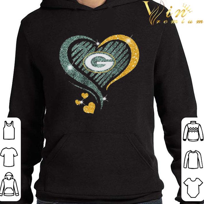 Green Bay Packers Heart shirt