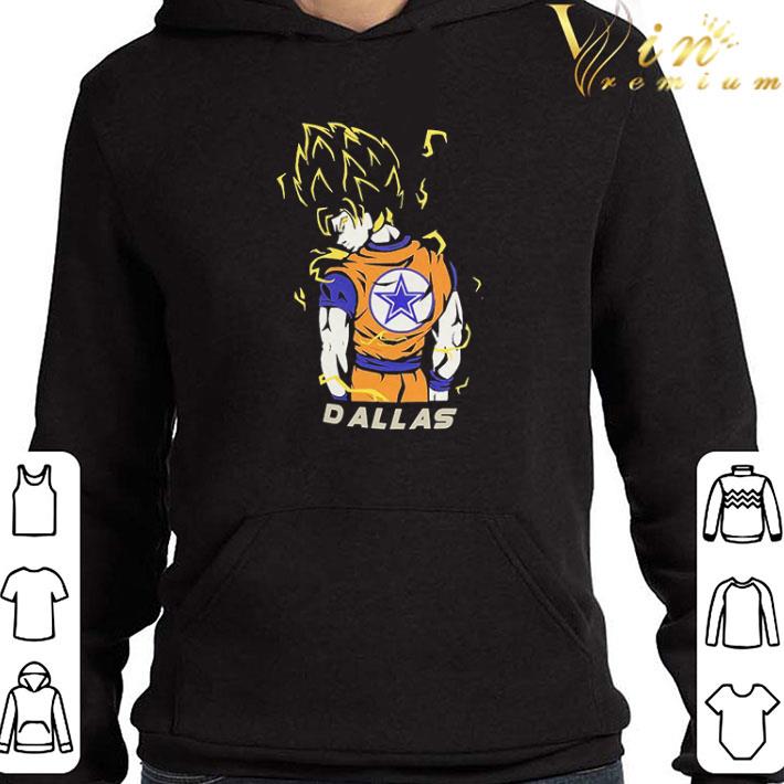 Dallas Cowboys Songoku Dragon Super Saiyan shirt
