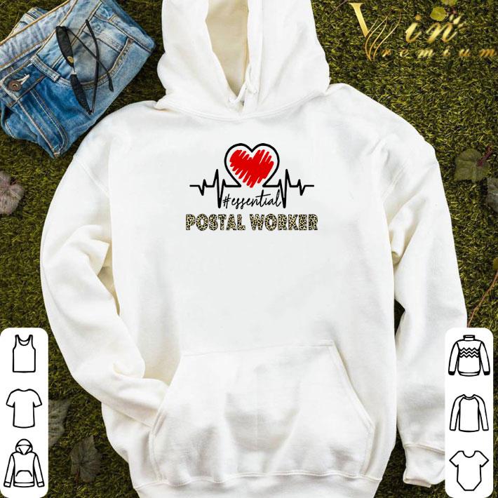 Heartbeat Essential Postal Worker shirt