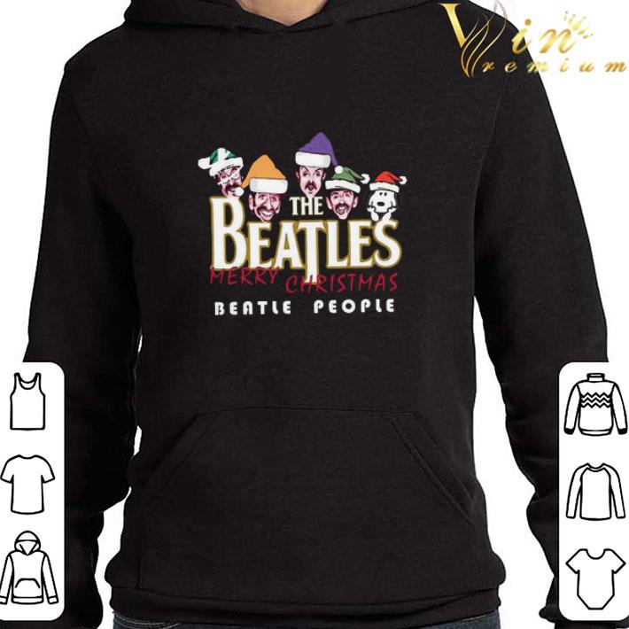 The Beatles And Snoopy Merry Christmas Beatle People Sweater shirt