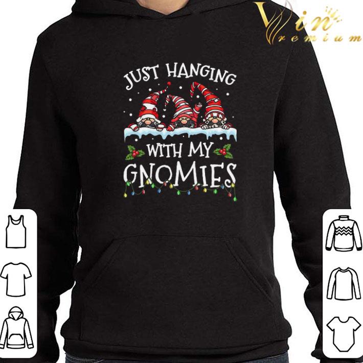 Just Hanging With My Gnomies Merry Christmas Light Sweater shirt