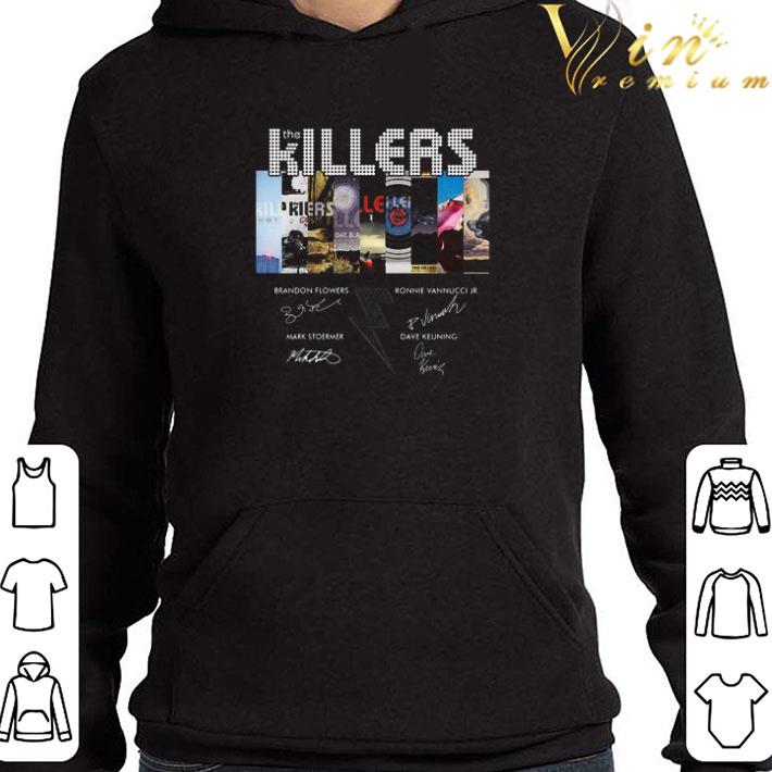 The Killers Band Members Signatures shirt
