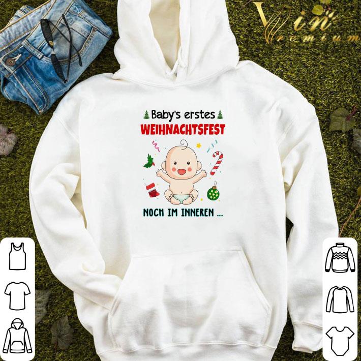 Baby’s Erstes Weihnachtsfest Noch Im Inneren shirt
