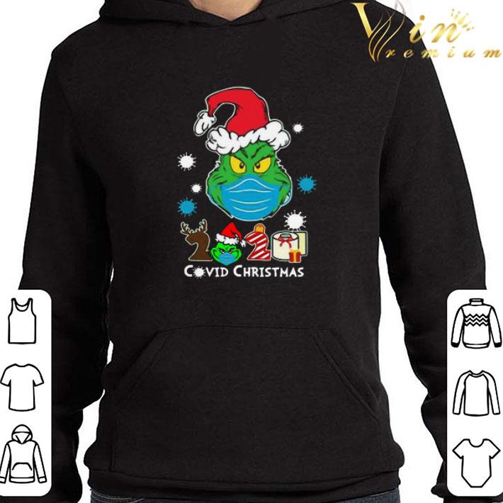The Grinch Face Mask 2020 Toilet Paper Covid Christmas Sweater shirt