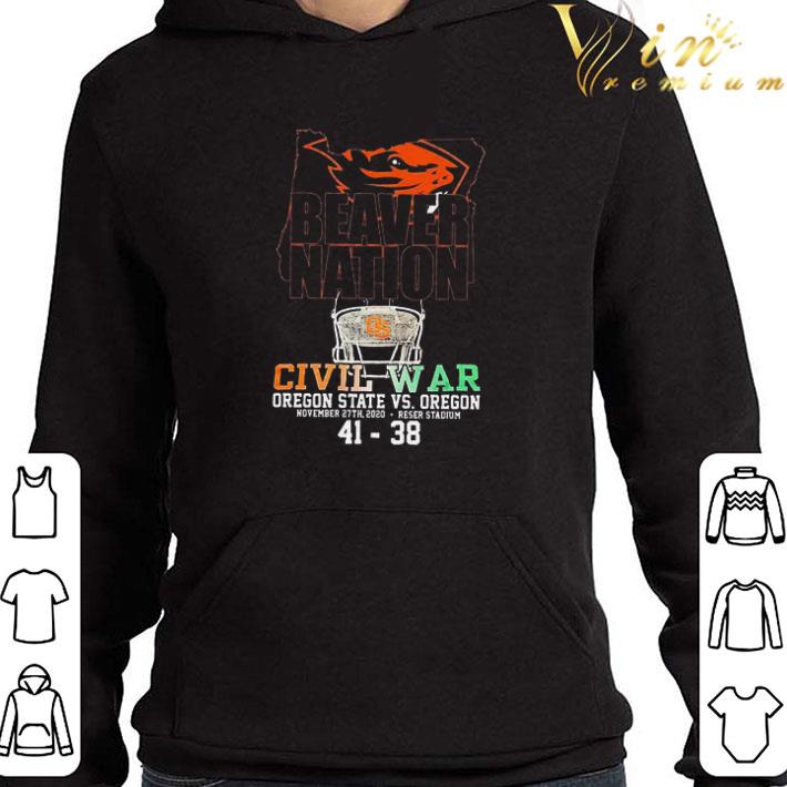 Beaver Nation Civil War Oregon State Vs Oregon shirt