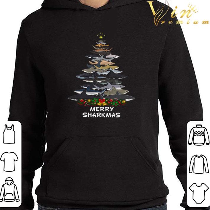 Sharks Tree Merry Sharkmas shirt