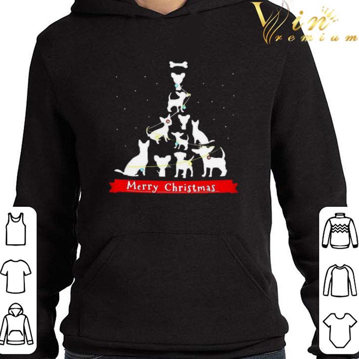 Dogs Tre Merry Christmas Ugly Sweater shirt