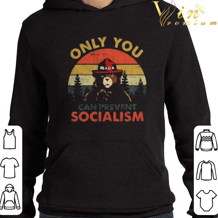 Bear Only You Can Prevent Socialism Vintage shirt