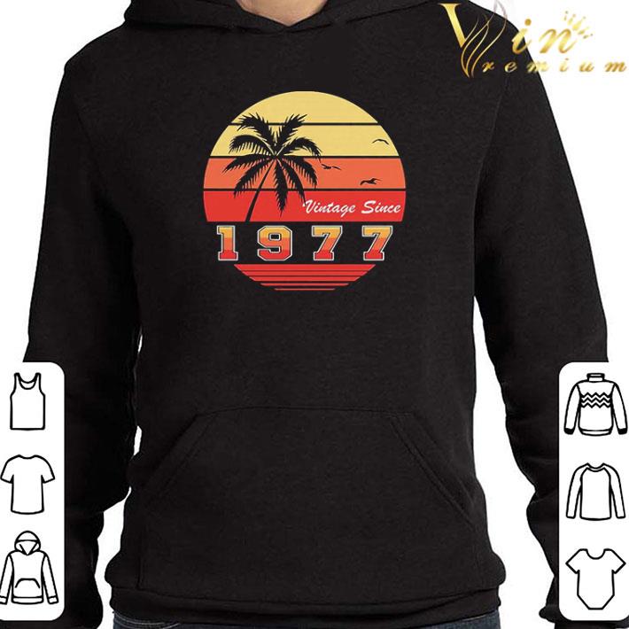 Vintage Since 1977 Retro shirt