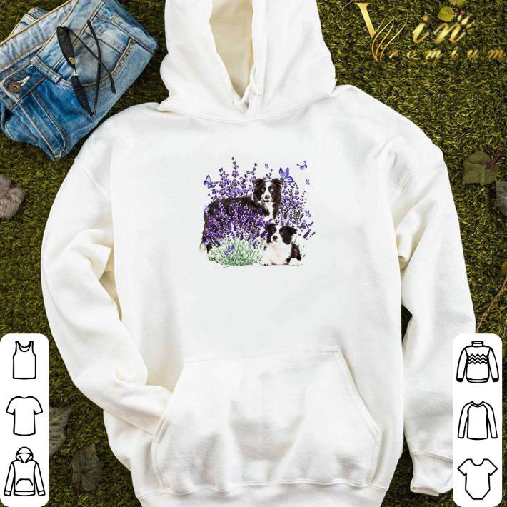 Border Collie Flower shirt