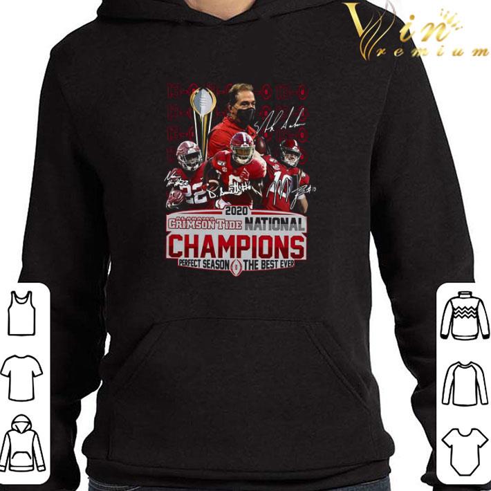2020 Alabama Crimson Tide 13-0 National Champions Perfect Season shirt