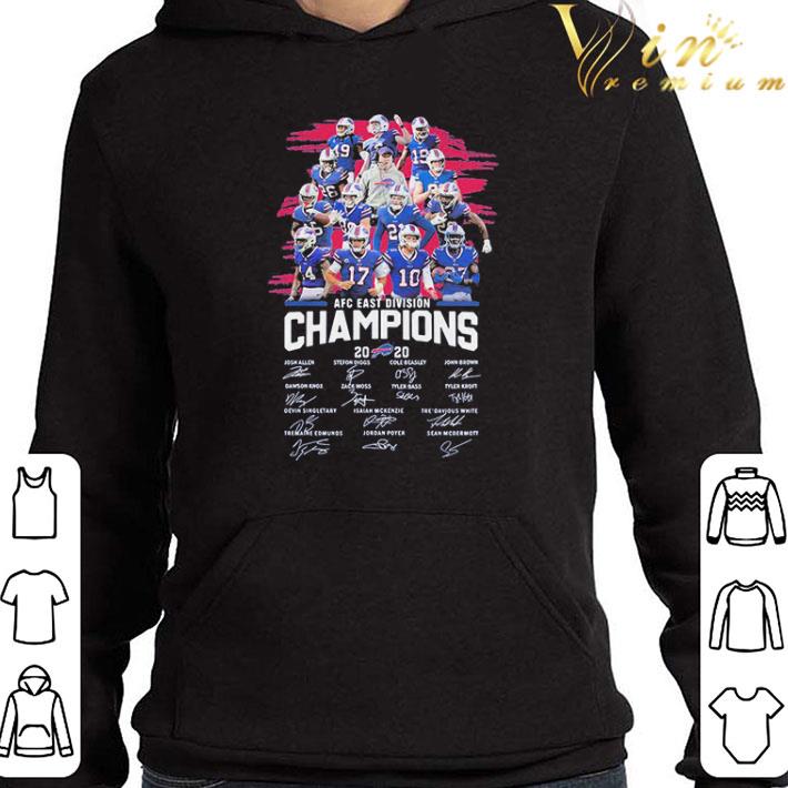 Buffalo Bills AFC east division Champions signatures shirt