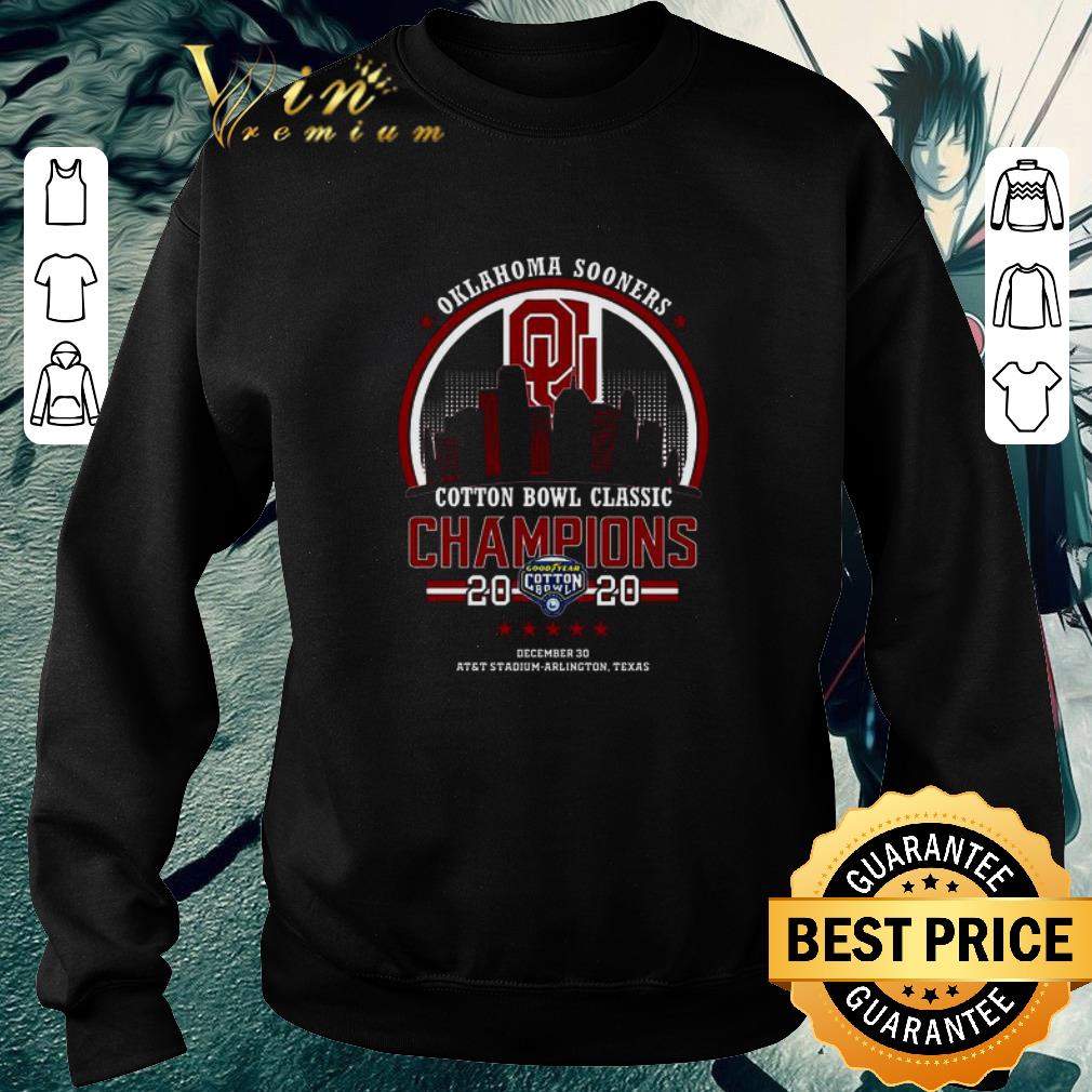 Oklahoma Sooners Cotton Bowl Classic Champions 2020 shirt