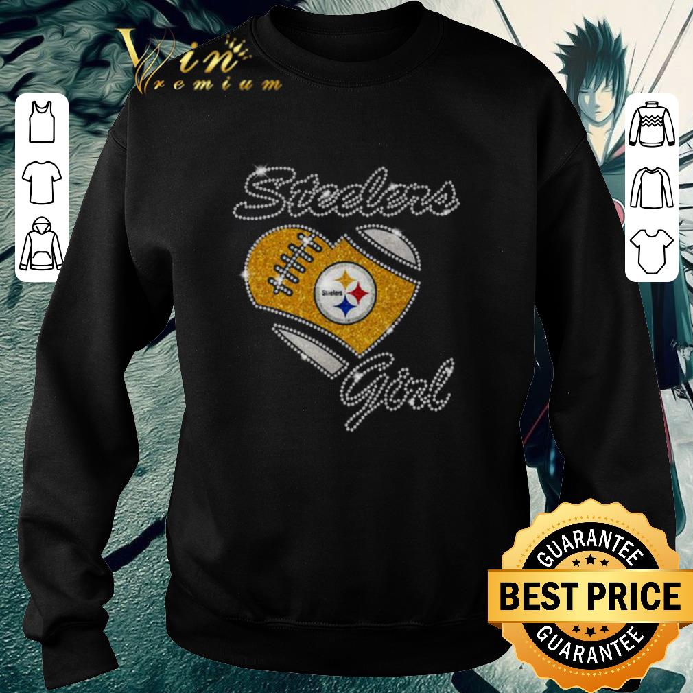 Pittsburgh Steelers Girl Heart shirt