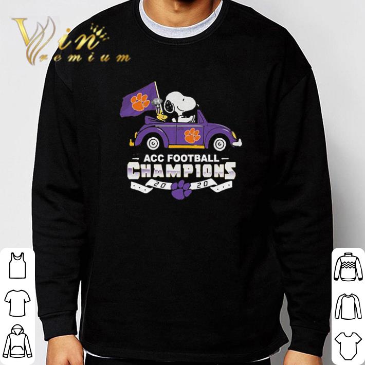 Clemson Tigers Snoopy and Woodstock diver car Acc football Champions ...