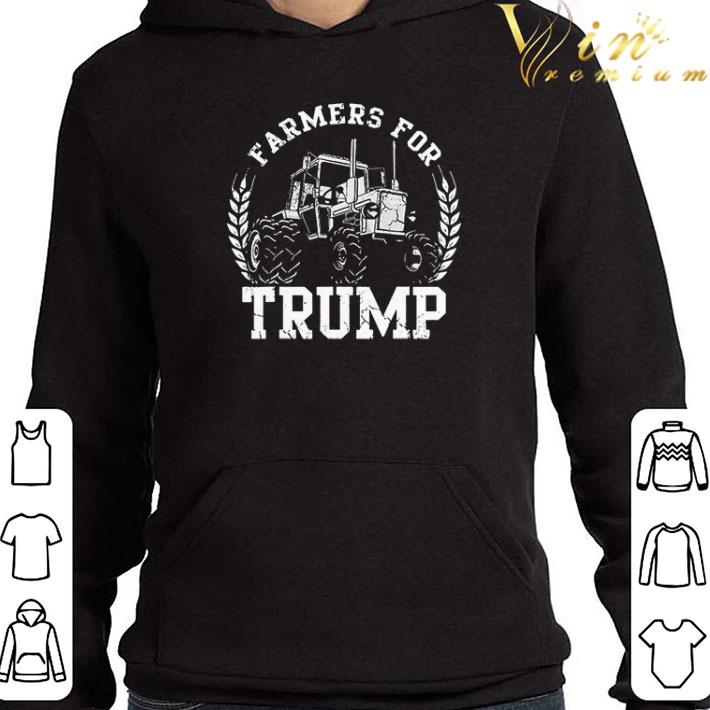 Farmers For Trump 2020 Election Farming Farmer Usa shirt