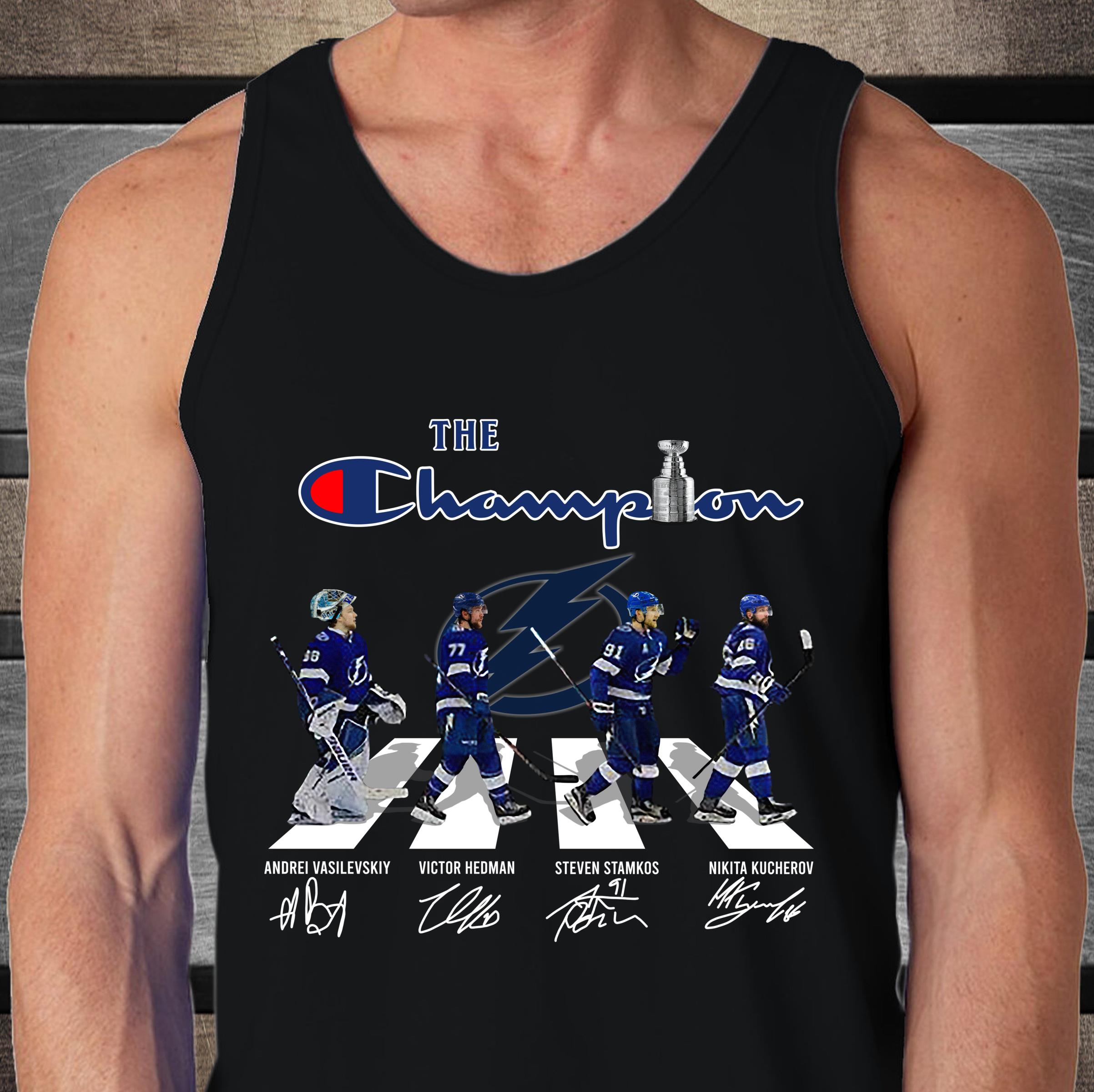 Tampa Bay Lightning Abbey Road Signature The Champion Tank Top
