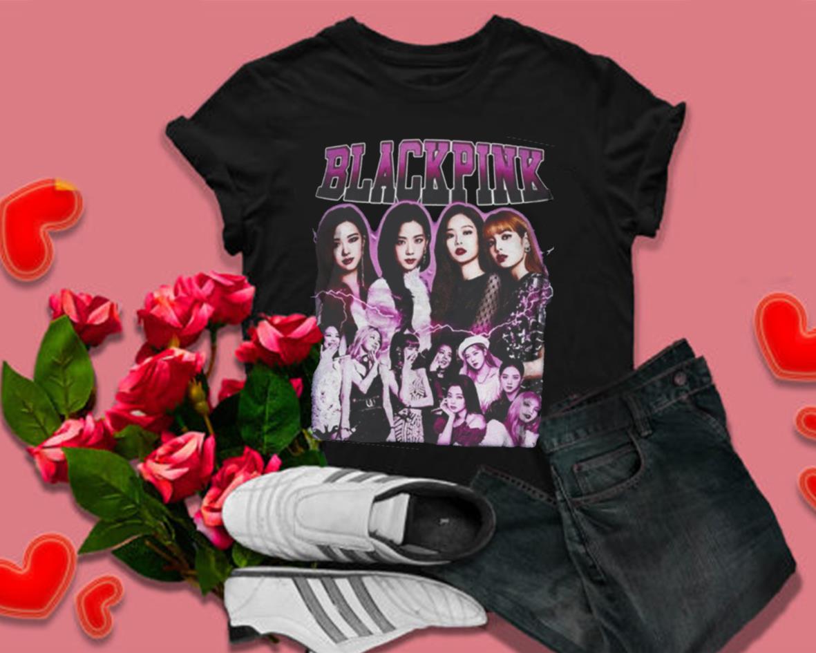 blackpink graphic tee