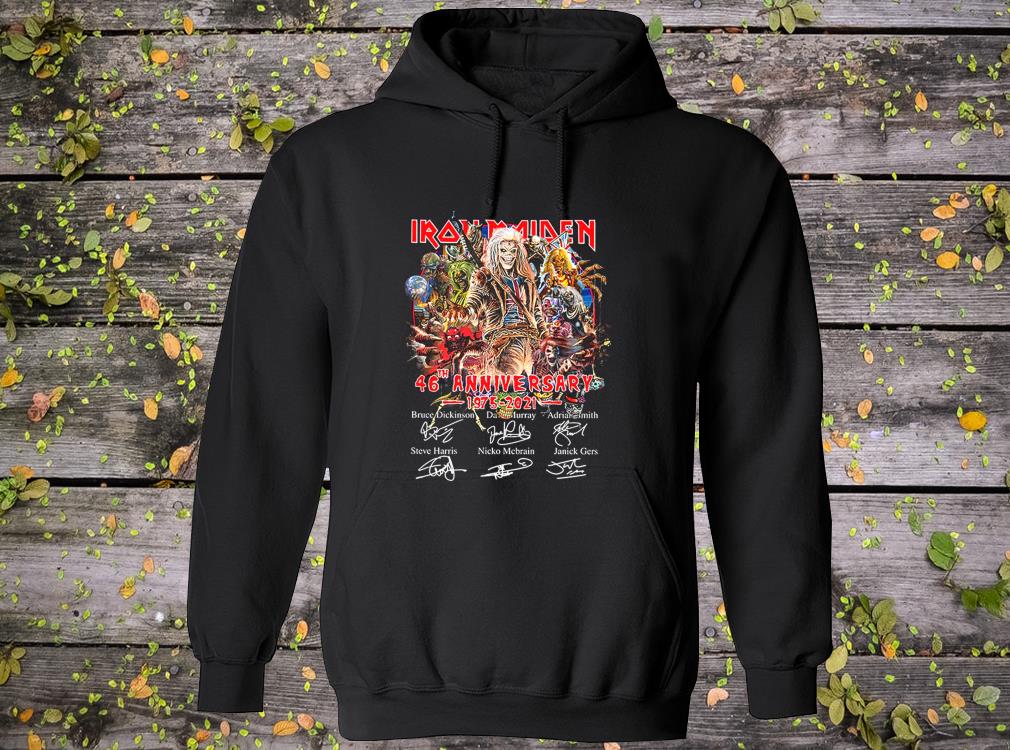 Iron Maiden Shirt, 46 Years 1975 2021 Iron Maiden Thank You For The Memories Signature Men Shirt Iron Maiden Shirt, 46 Years 1975 2021 Iron Maiden Thank You For The Memories Signature Men Shirt 4