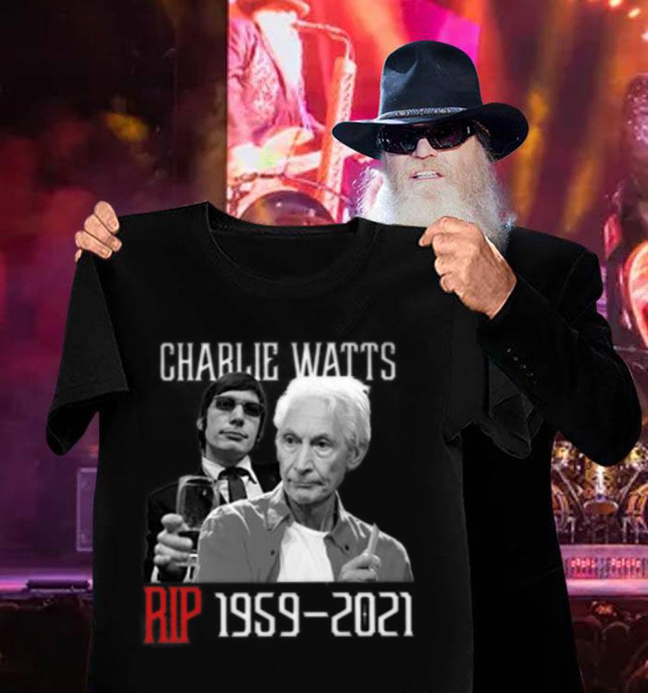 Charlie Watts Rolling Stones RIP Charlie Drummer Shirt Premium Charlie Watts Rolling Stones RIP Charlie Drummer Shirt 3