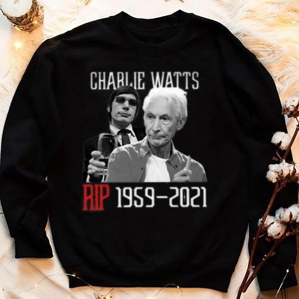 Charlie Watts Rolling Stones RIP Charlie Drummer Shirt Premium Charlie Watts Rolling Stones RIP Charlie Drummer Shirt 4