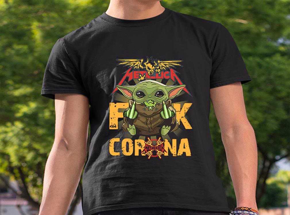 Metallica Baby Yoda Fuck Corona Shirt, Baby Yoda Men Shirt 4 Metallica Baby Yoda Fuck Corona Shirt, Baby Yoda Men Shirt