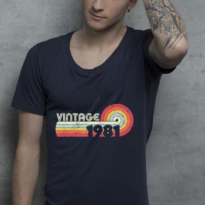 1981 Vintage Retro Style shirt 10 1981 Vintage Retro Style shirt