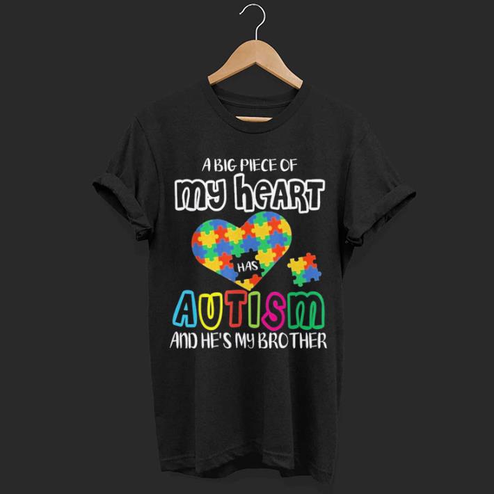 A Big Piece Of My Heart Has Autism And He's My Brother shirt 6 A Big Piece Of My Heart Has Autism And He's My Brother shirt 6