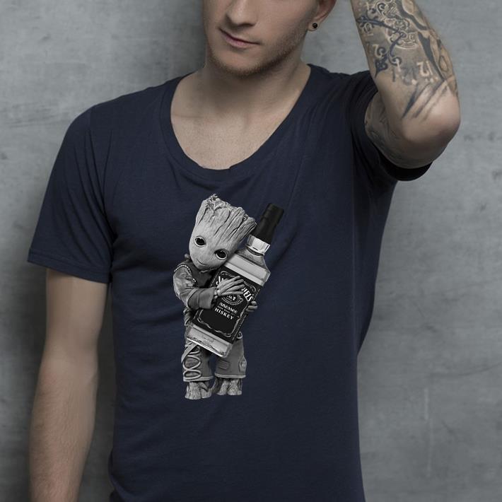 Baby Groot hug Jack Daniel’s shirt 10 Baby Groot hug Jack Daniel’s shirt