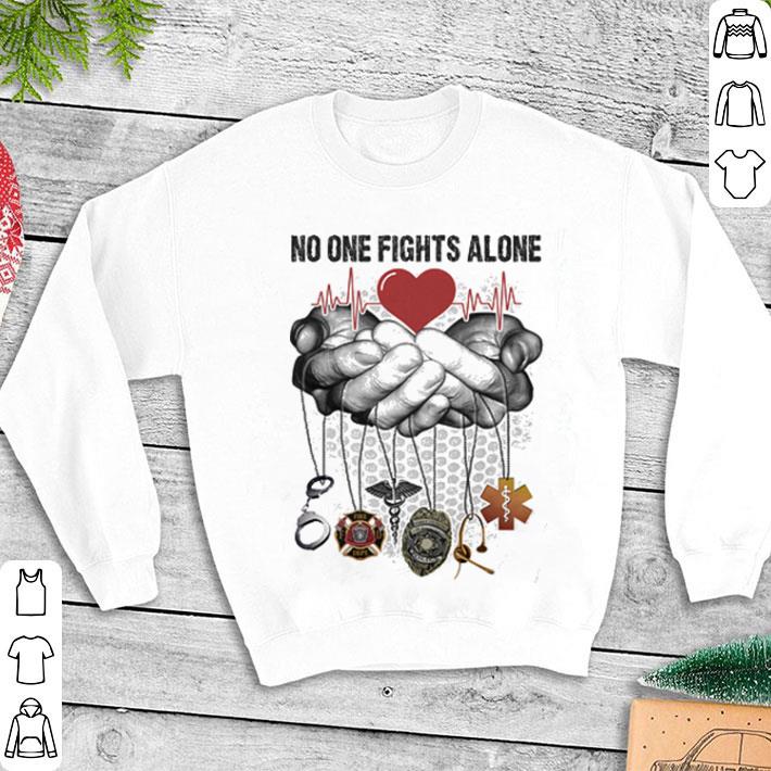 CNA No One Fights Alone shirt 7